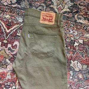 Levi’s 511 34x30 green chino